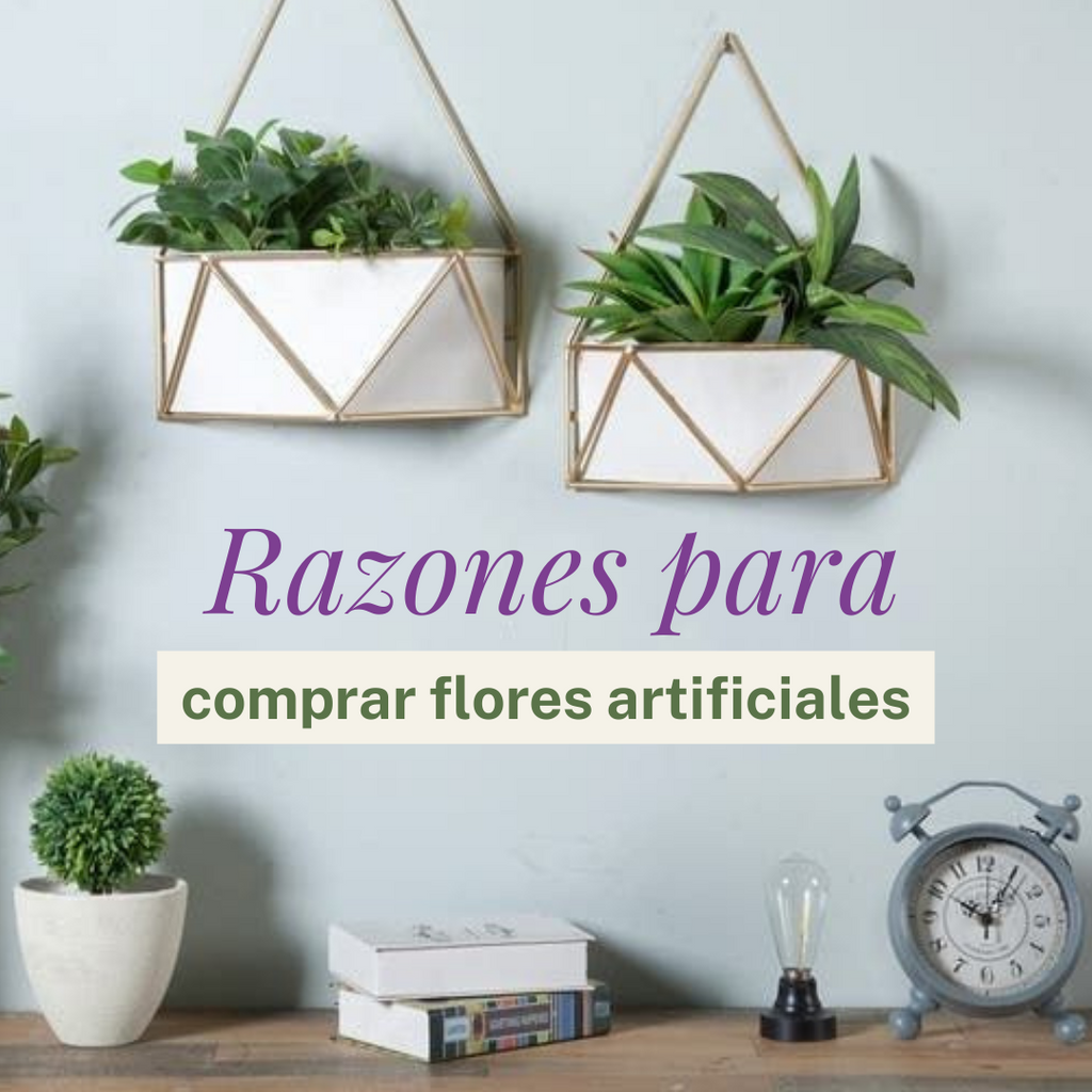 Razones para comprar flores artificiales 🌷