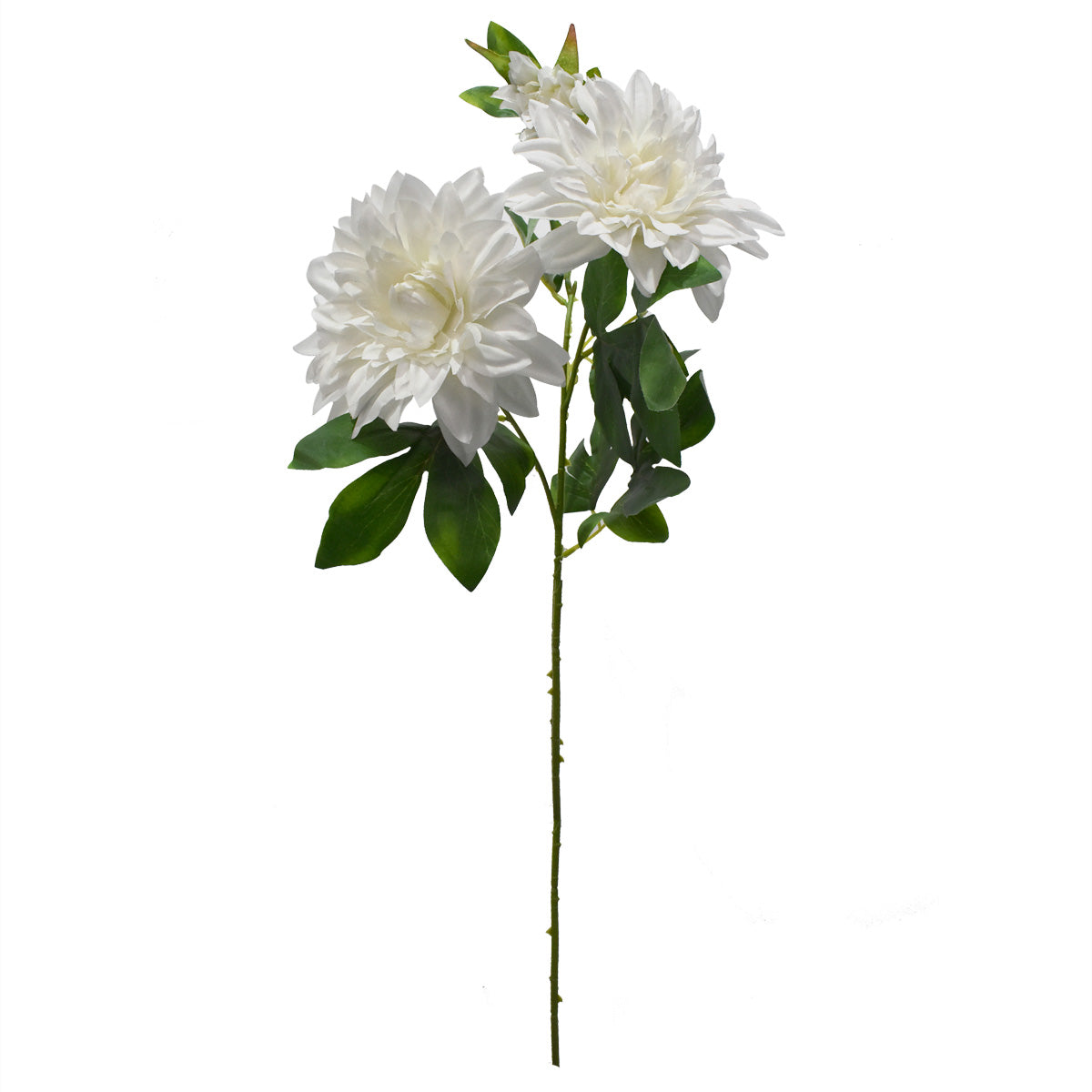 Vara de Dalia Artificial Blanco AR095