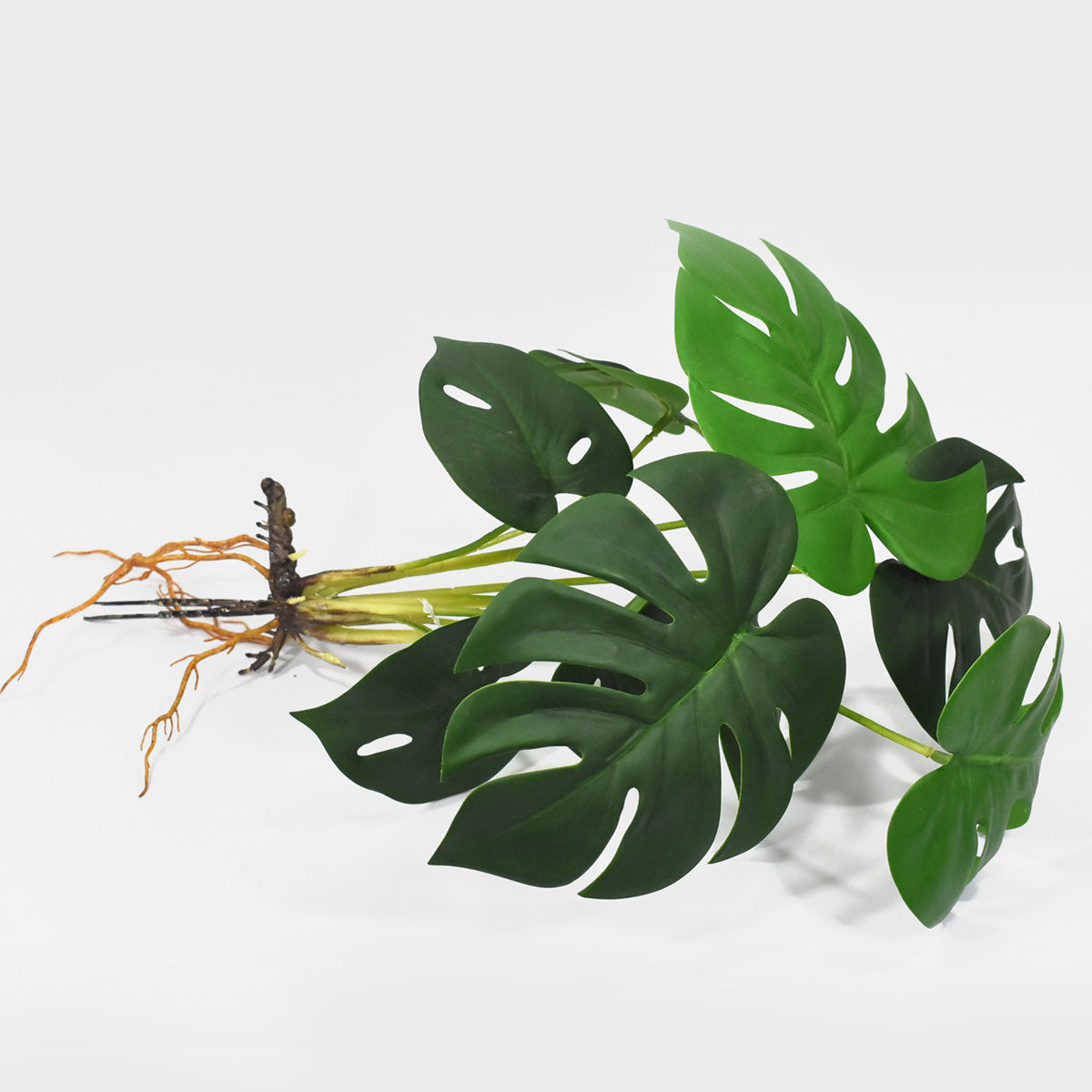 Paquete 12 Pz Planta de Monstera Artificial JI21040