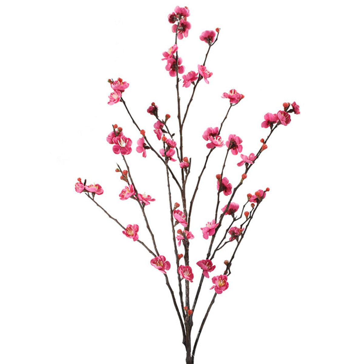 Paquete 12 Pz Vara de Flor de Cerezo Artificial D0007