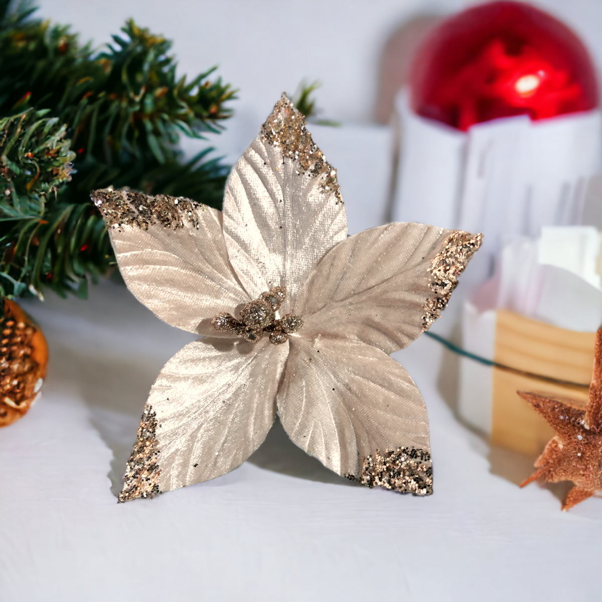 Nochebuena Artificial 16cm FLO0934