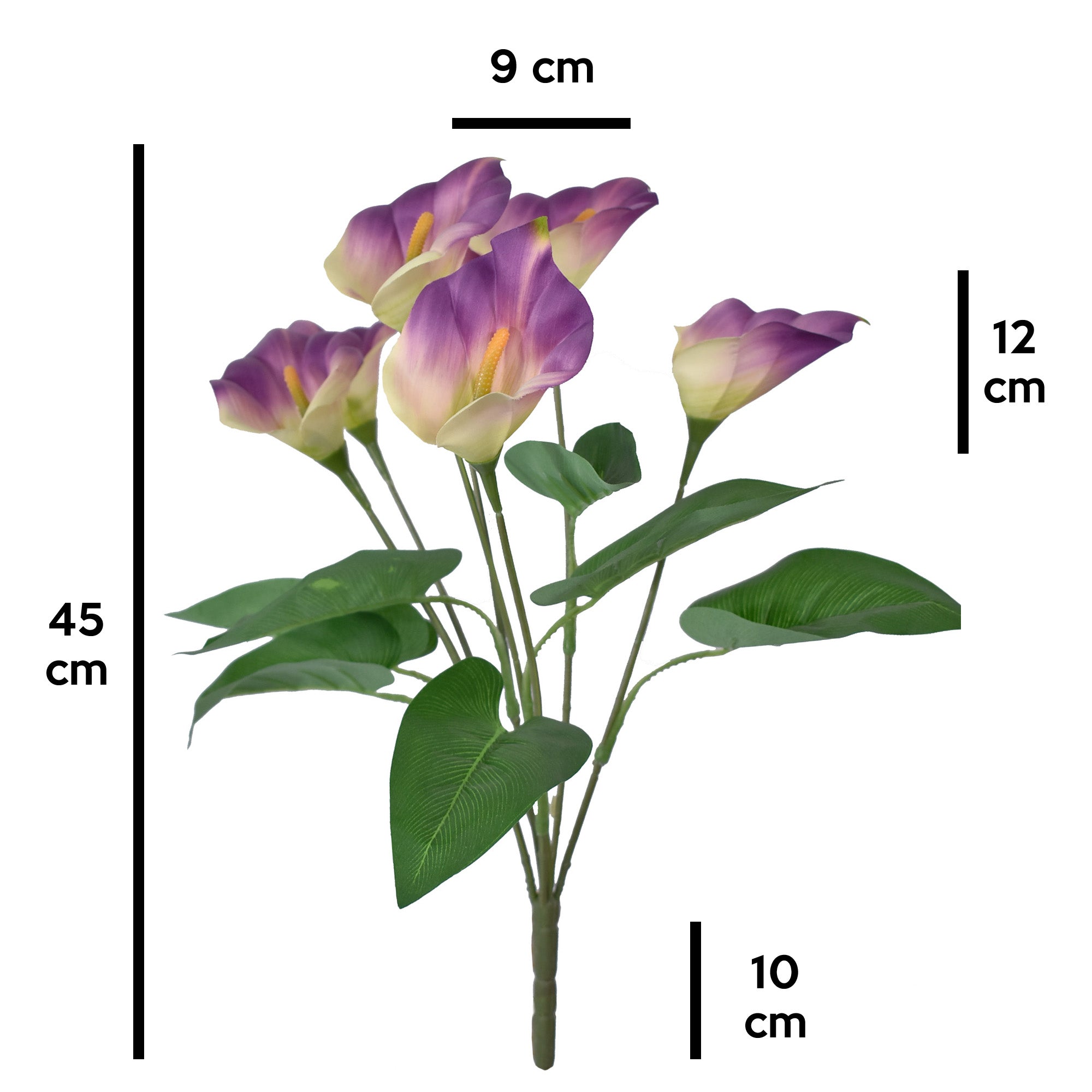 Ramo de Alcatraz Artificial Morado DB001