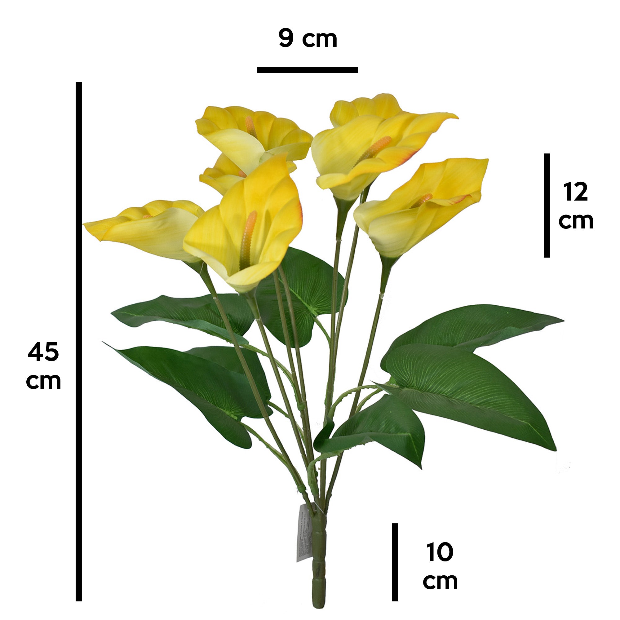 Ramo de Alcatraz Artificial Amarillo DB001