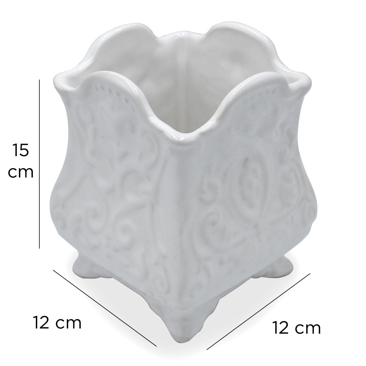 Maceta Romana Cerámica JP40127