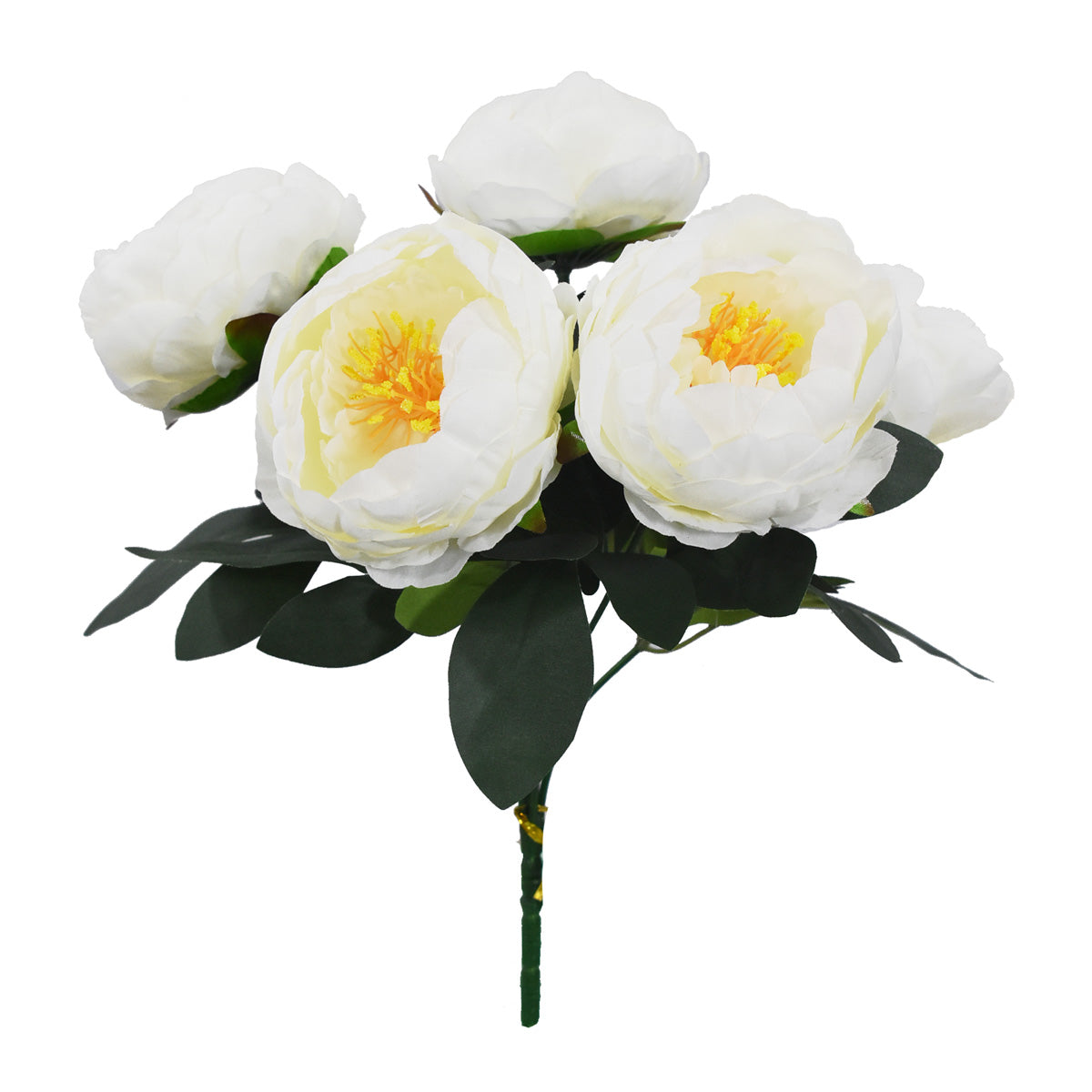 Ramo Peonias Artificial Blanco AR204