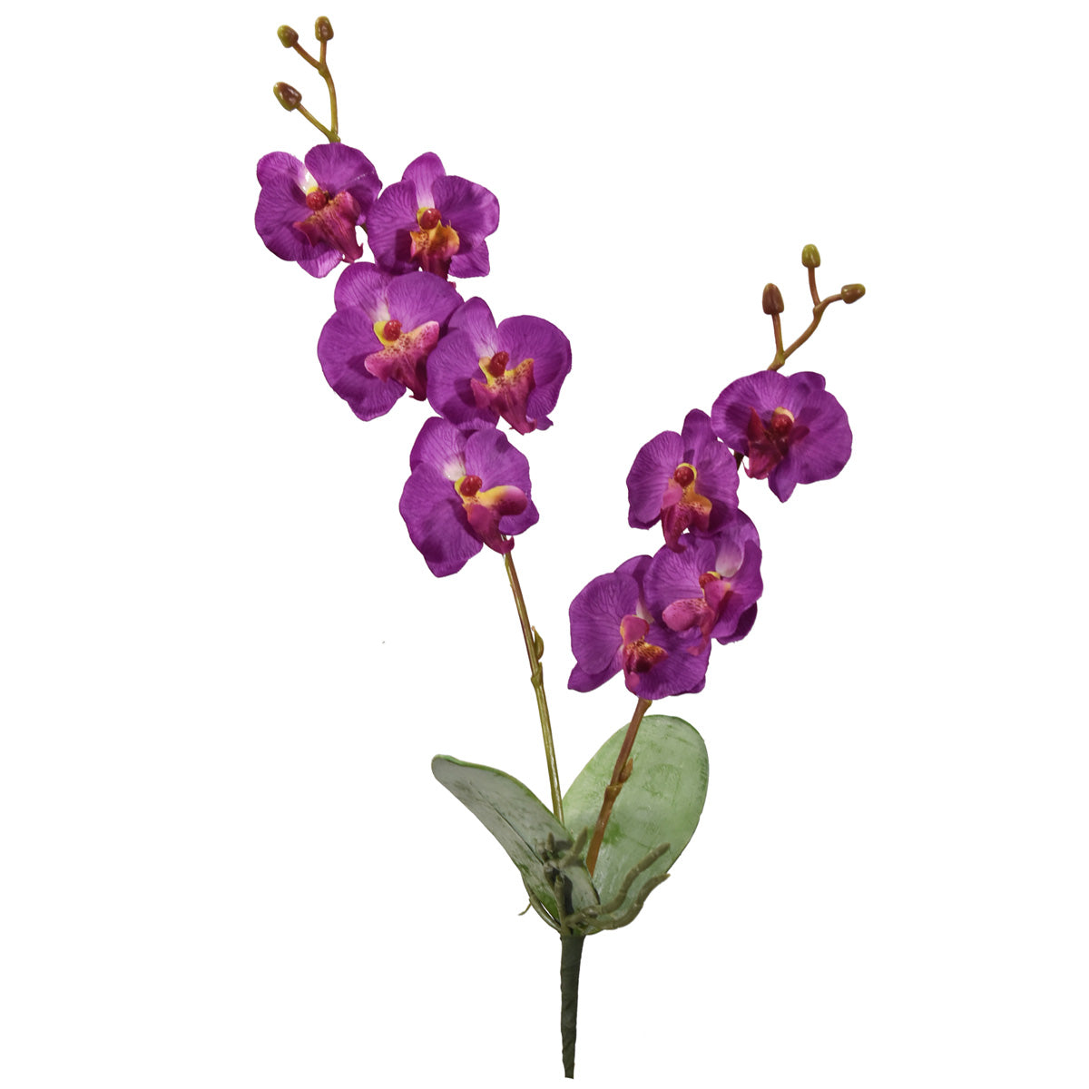 Mini Orquídea Doble Artificial Morado AEB440002