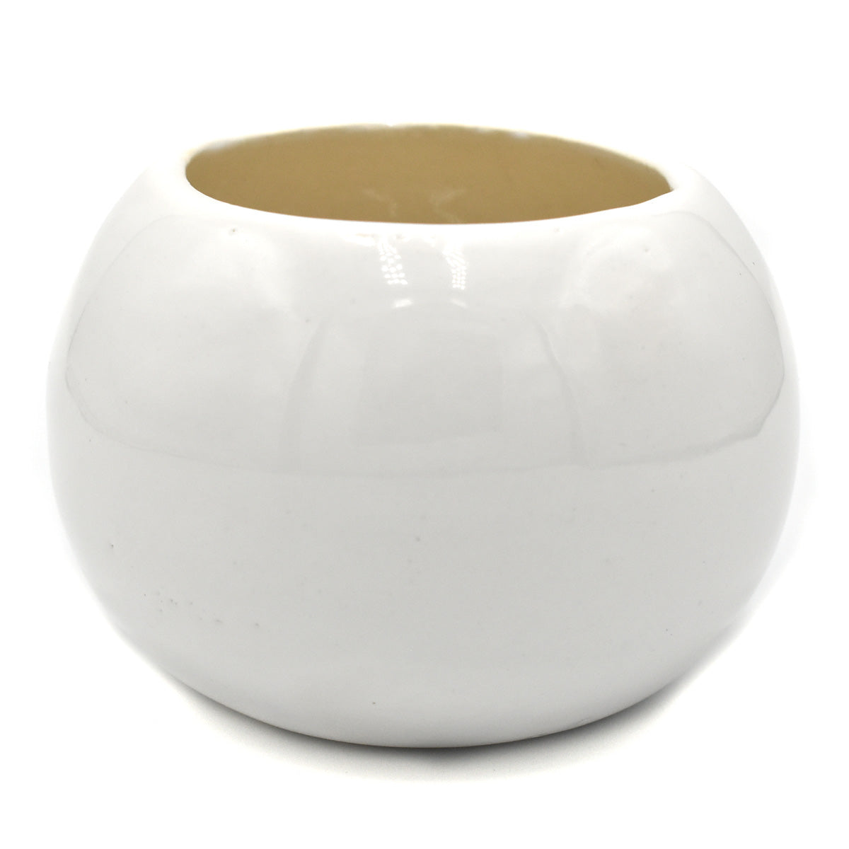 Maceta Esfera #1 Ceramica JPEL1BL