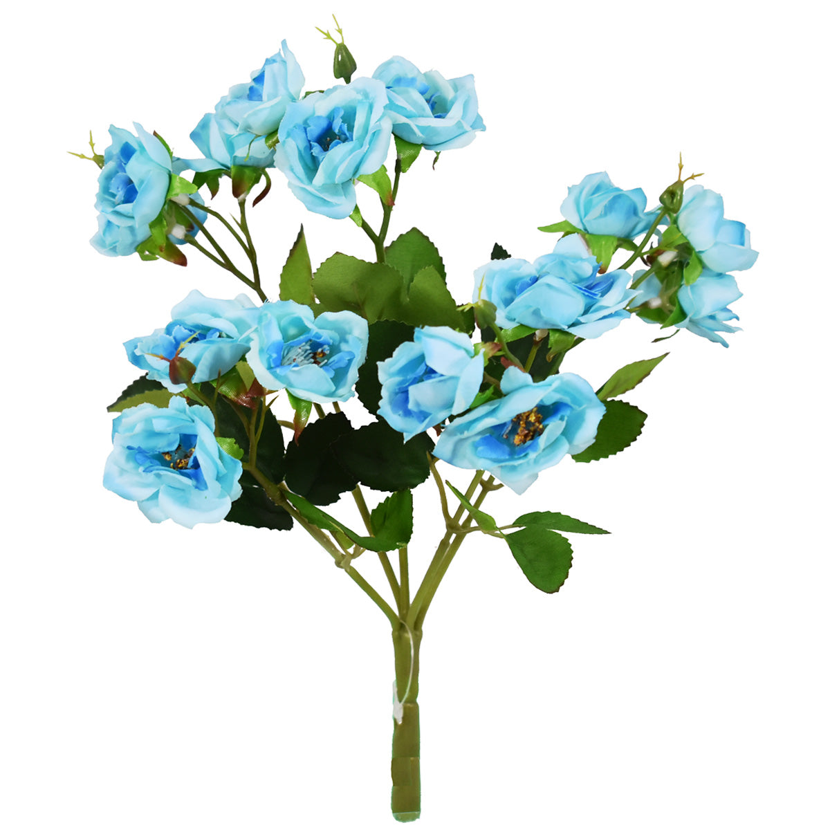 Ramo Rosas Mini Artificial Azul HD8127