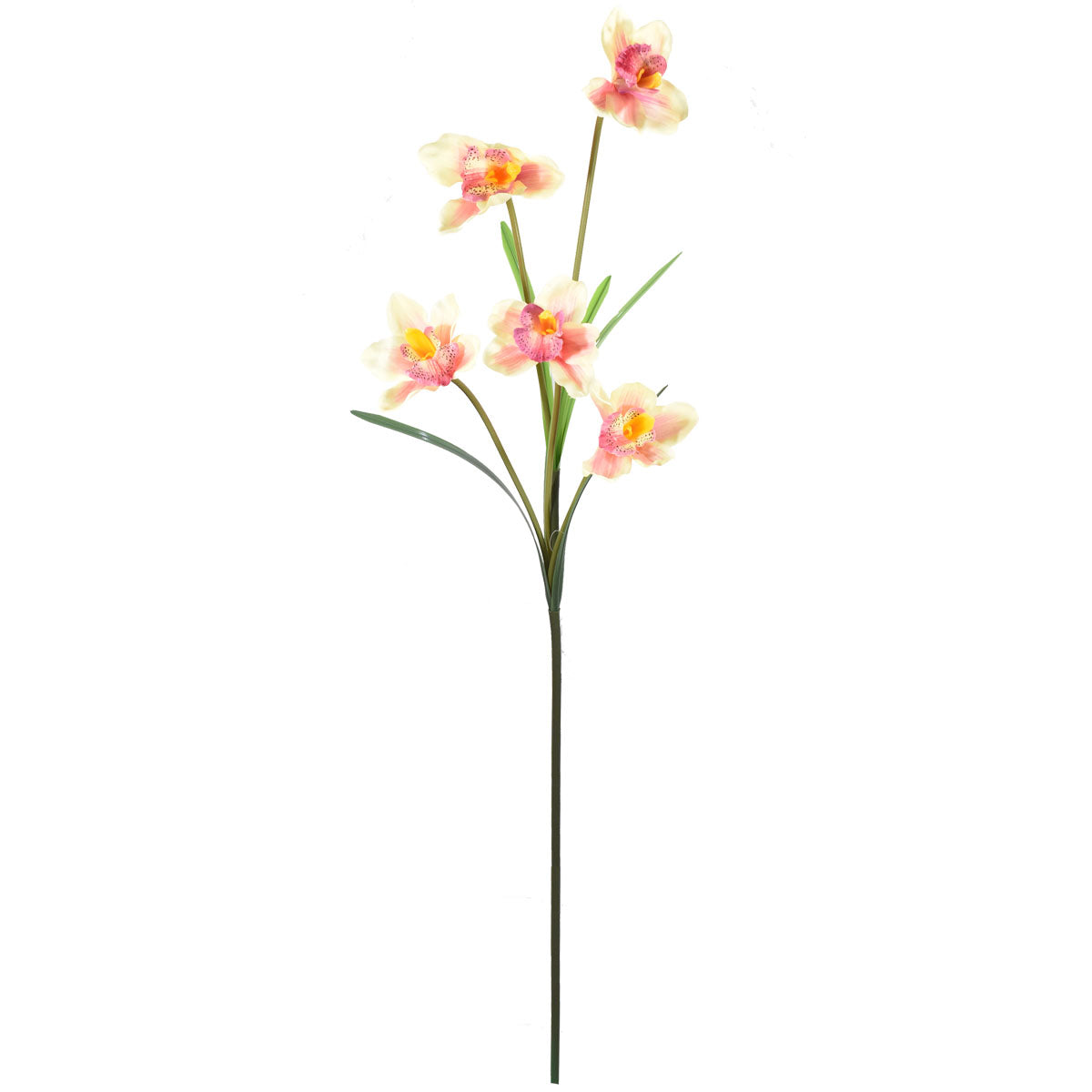 Vara de Orquídea Cymbidium Artificial 050817