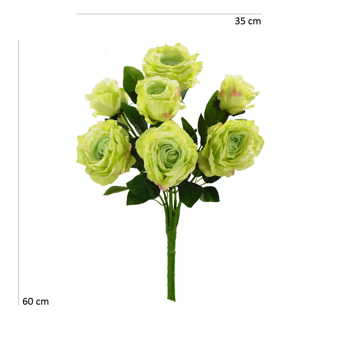 Ramo de Rosas Artificial Verde MAN223