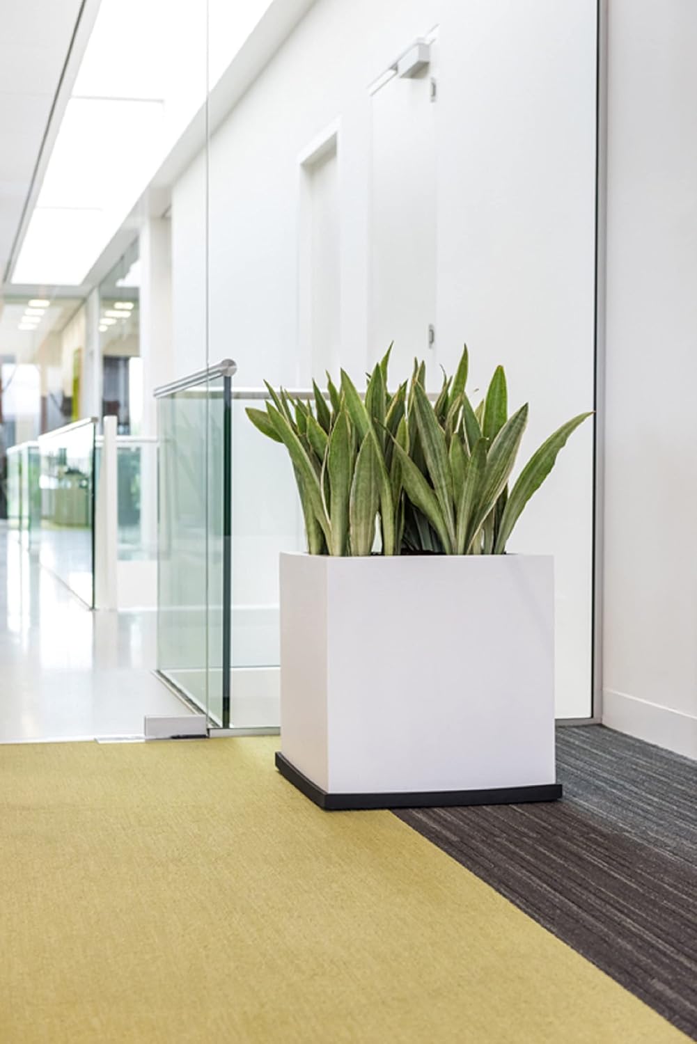 Cubo Fibra de Vidrio 30 cm * 30 cm Blanco