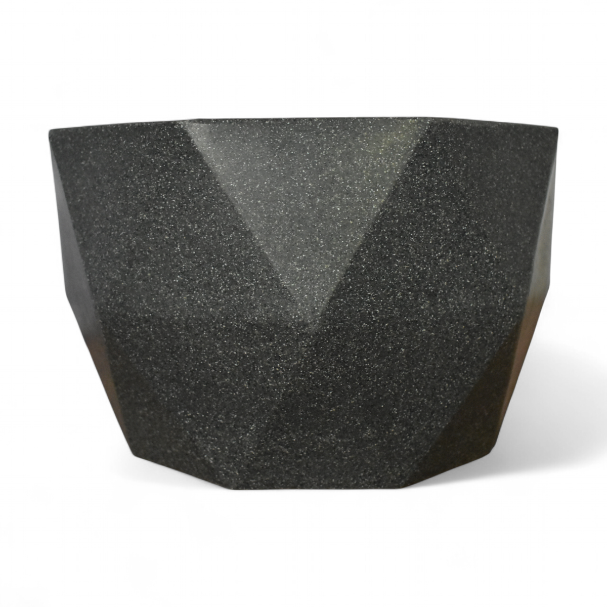 Maceta Octagonal Gris Granito Polietileno 30 cm AKOC30GG