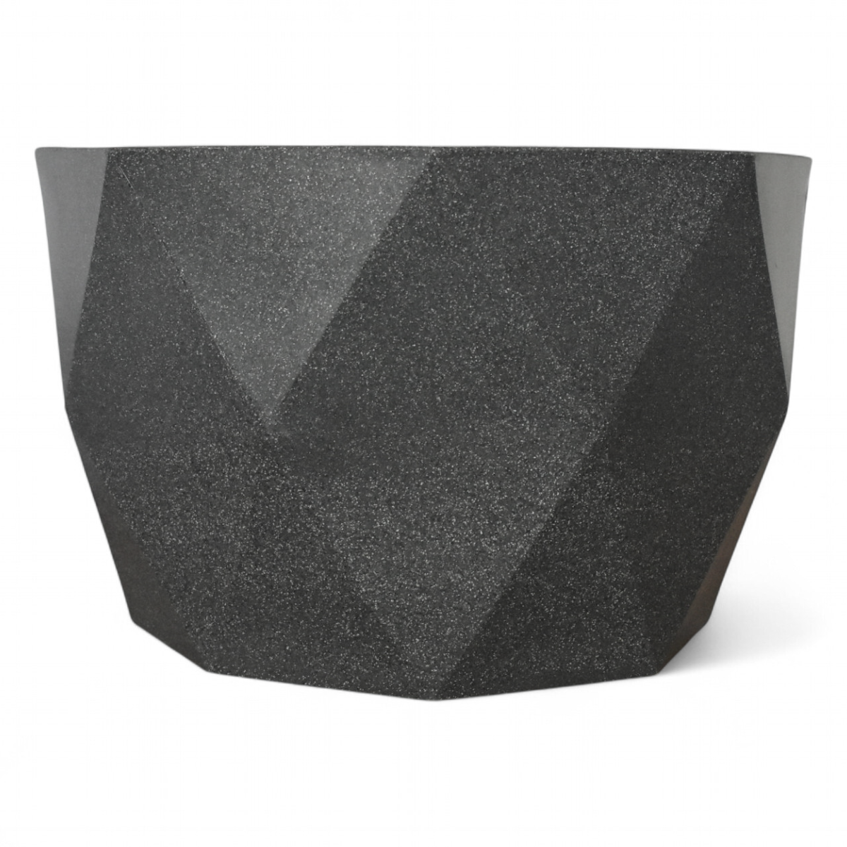 Maceta Octagonal Gris Granito Polietileno 40 cm AKOC40GG
