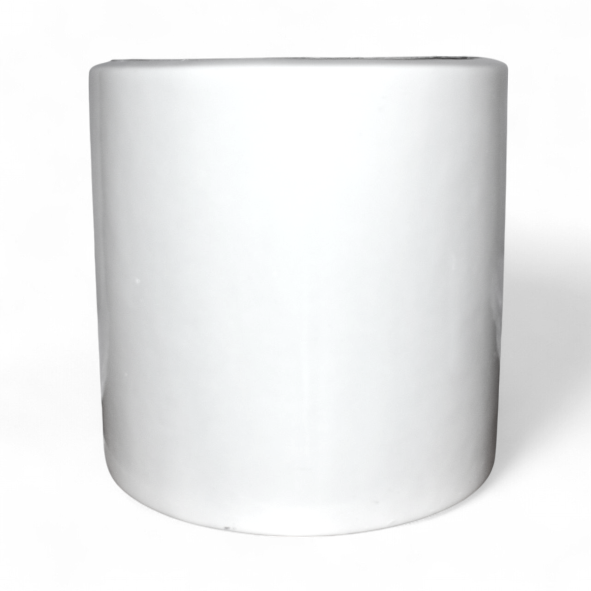 Maceta Cilindro Blanco Fibra de Vidrio 35 cm RCCI3530B