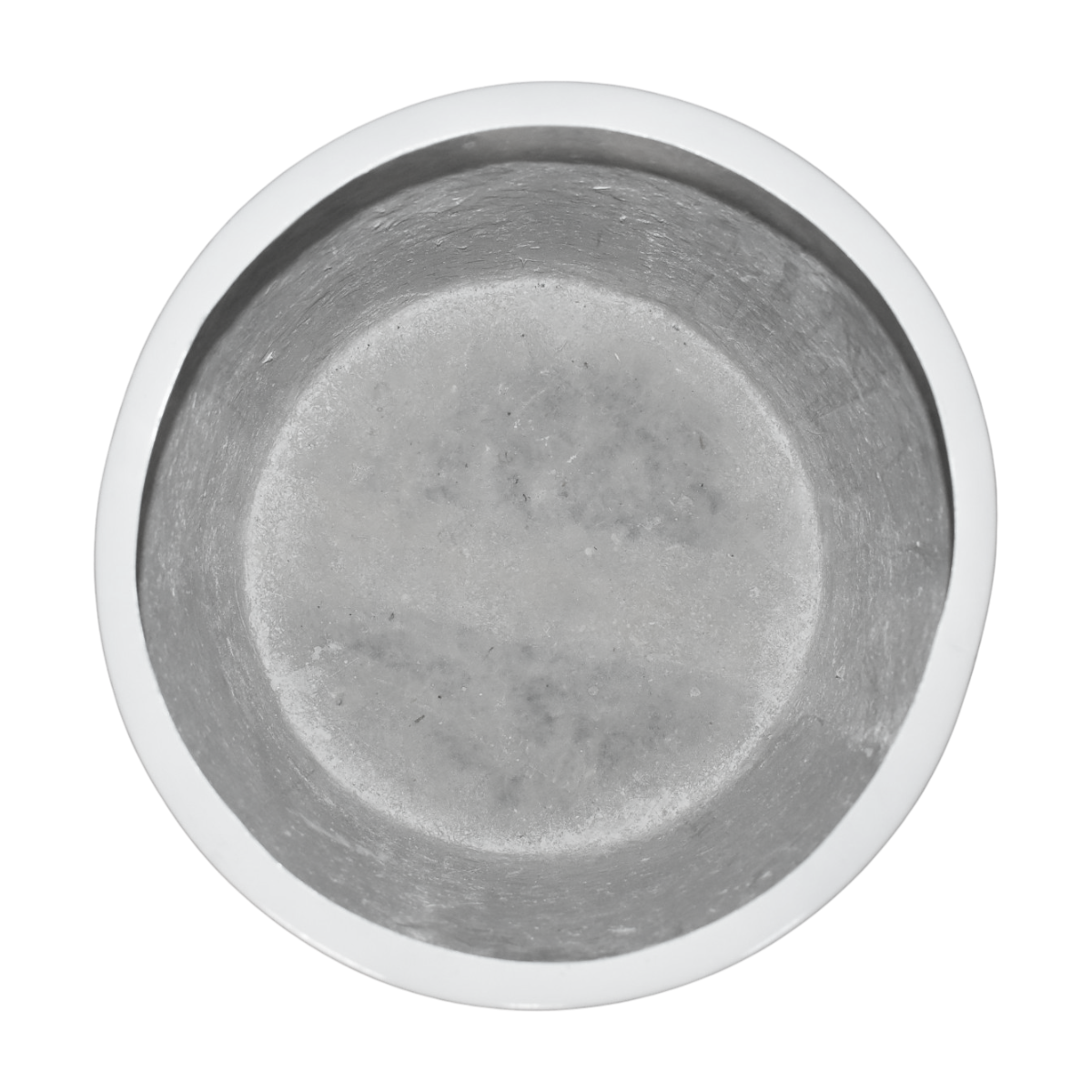Maceta Cilindro Blanco Fibra de Vidrio 35 cm RCCI3530B
