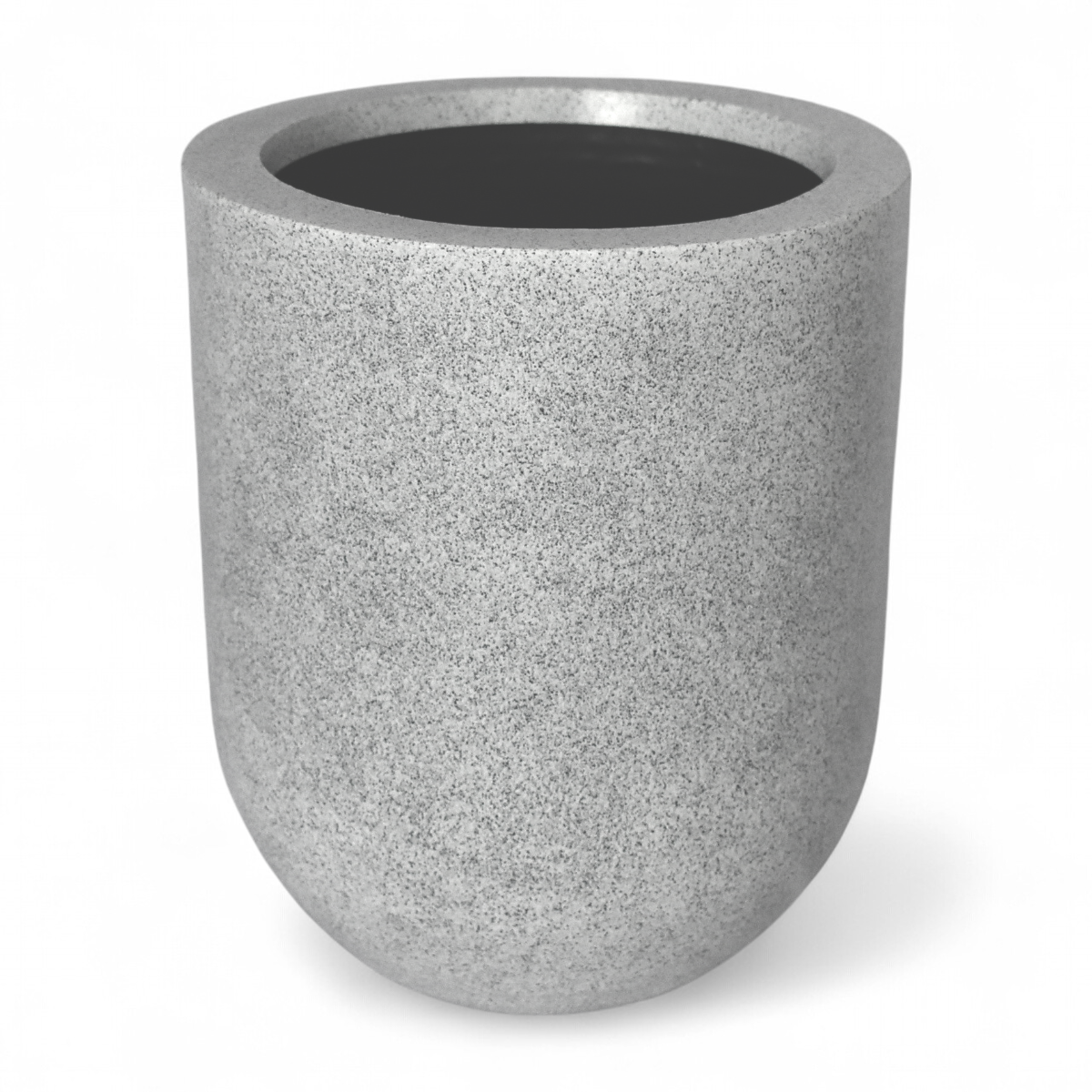 Maceta Gota Blanco Granito Polietileno 30 cm AKBA30BG