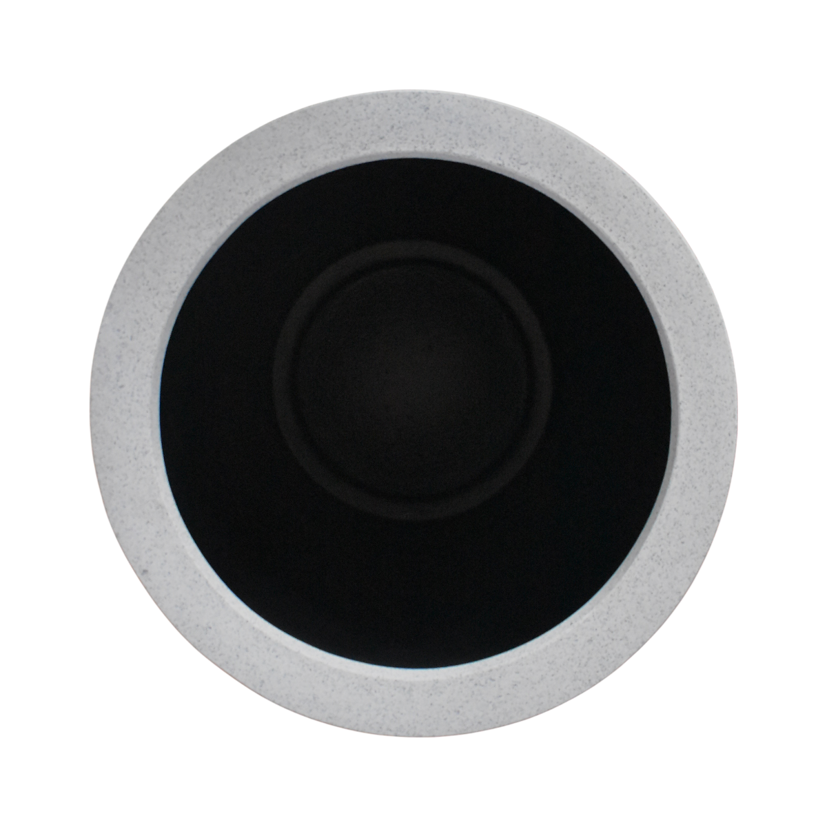 Maceta Cónica Blanco Granito Polietileno 50 cm AKCN50BG