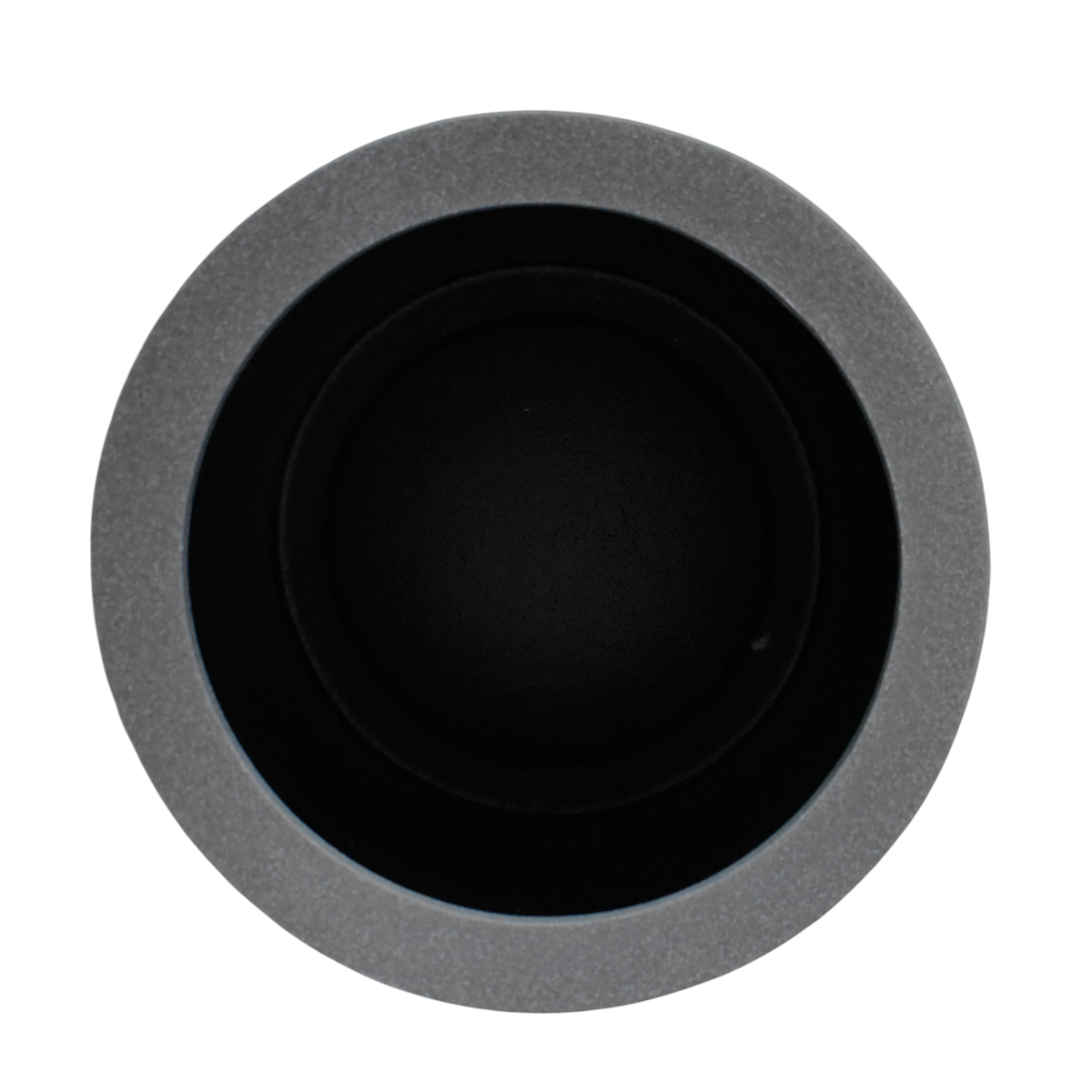 Maceta Cilindro Gris Granito Polietileno 40 cm AKCI40GG
