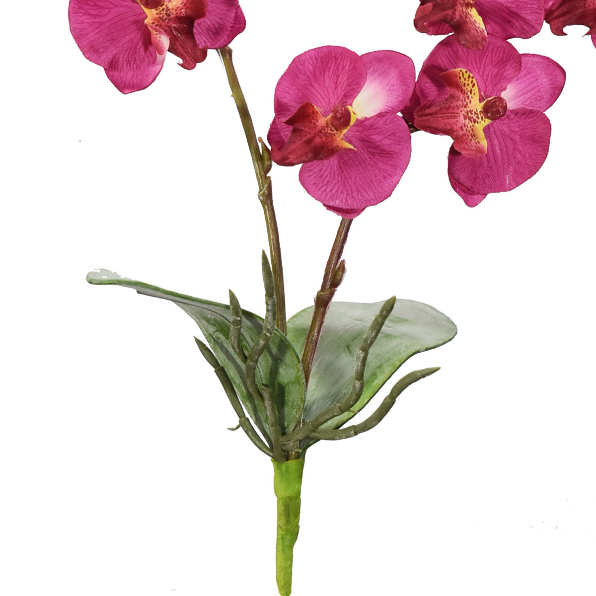 Mini Orquídea Doble Artificial Fucsia AEB440002