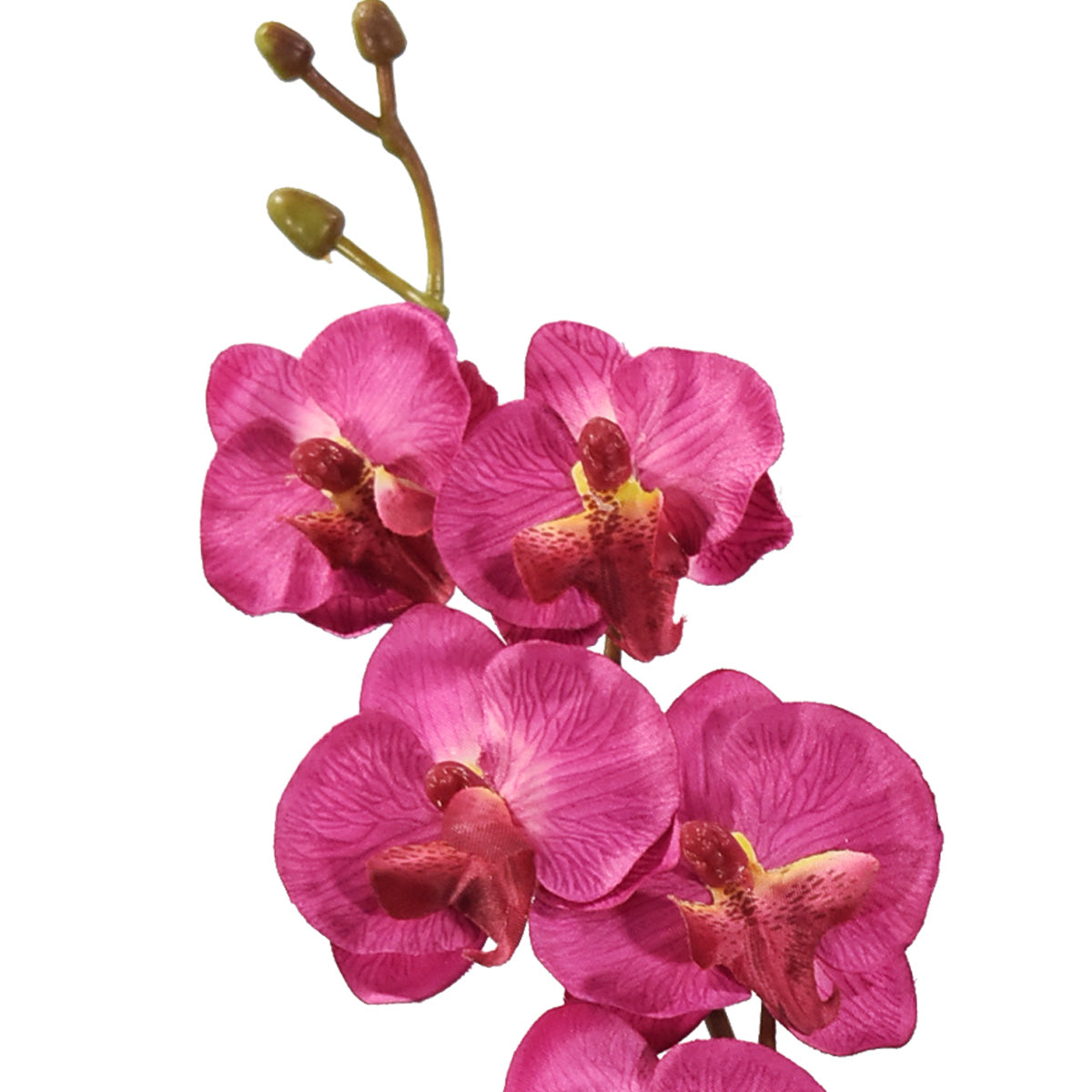 Mini Orquídea Doble Artificial Fucsia AEB440002