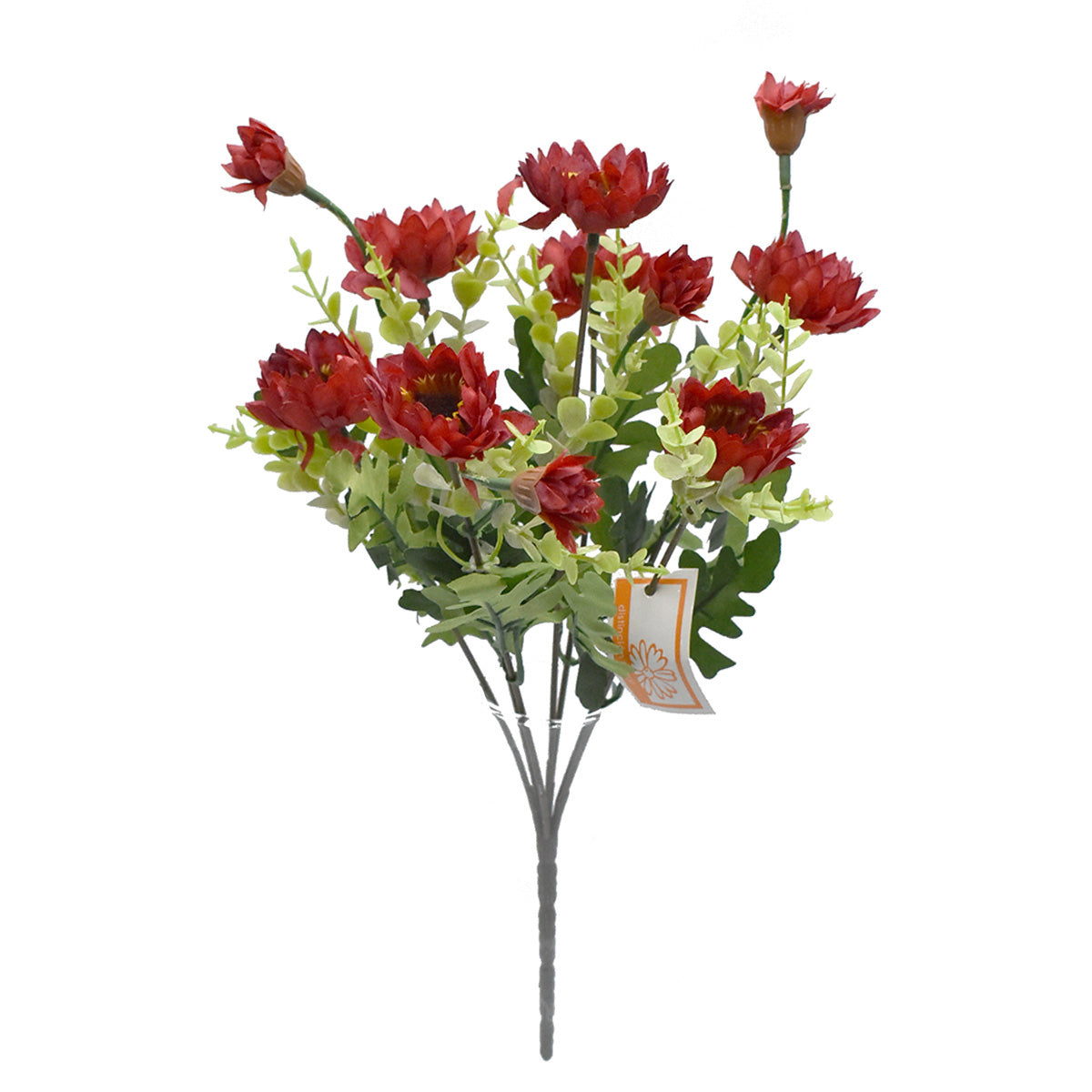 Mini Gerbera Otoñal Artificial Rojo MAN170