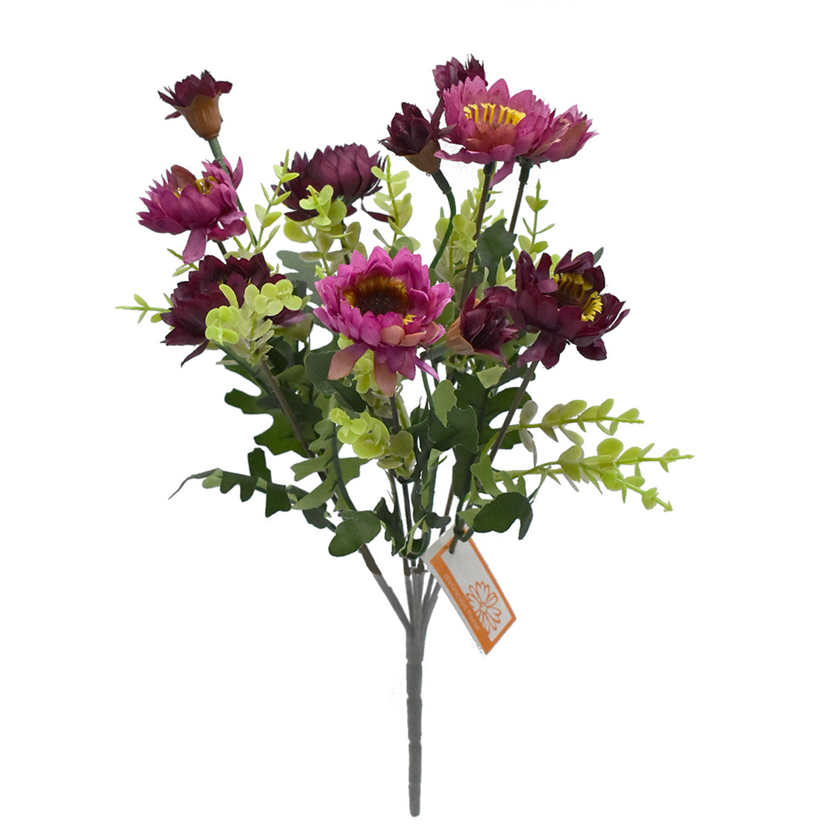 Mini Gerbera Otoñal Artificial Morado MAN170