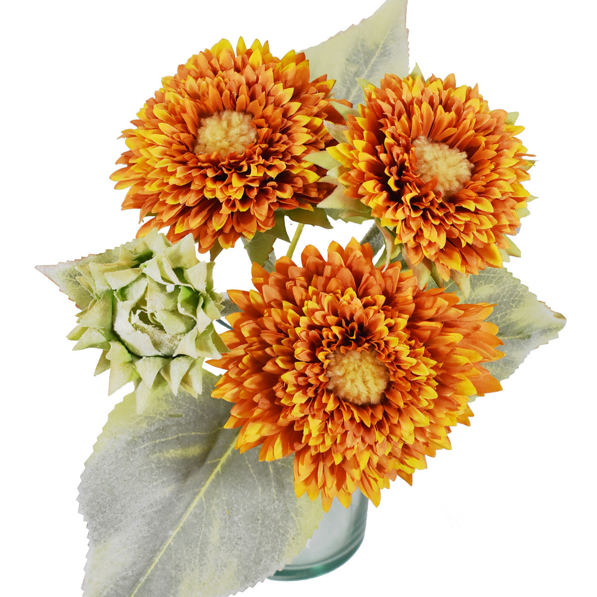 Bouquet Artificial Girasoles Naranja HY166025