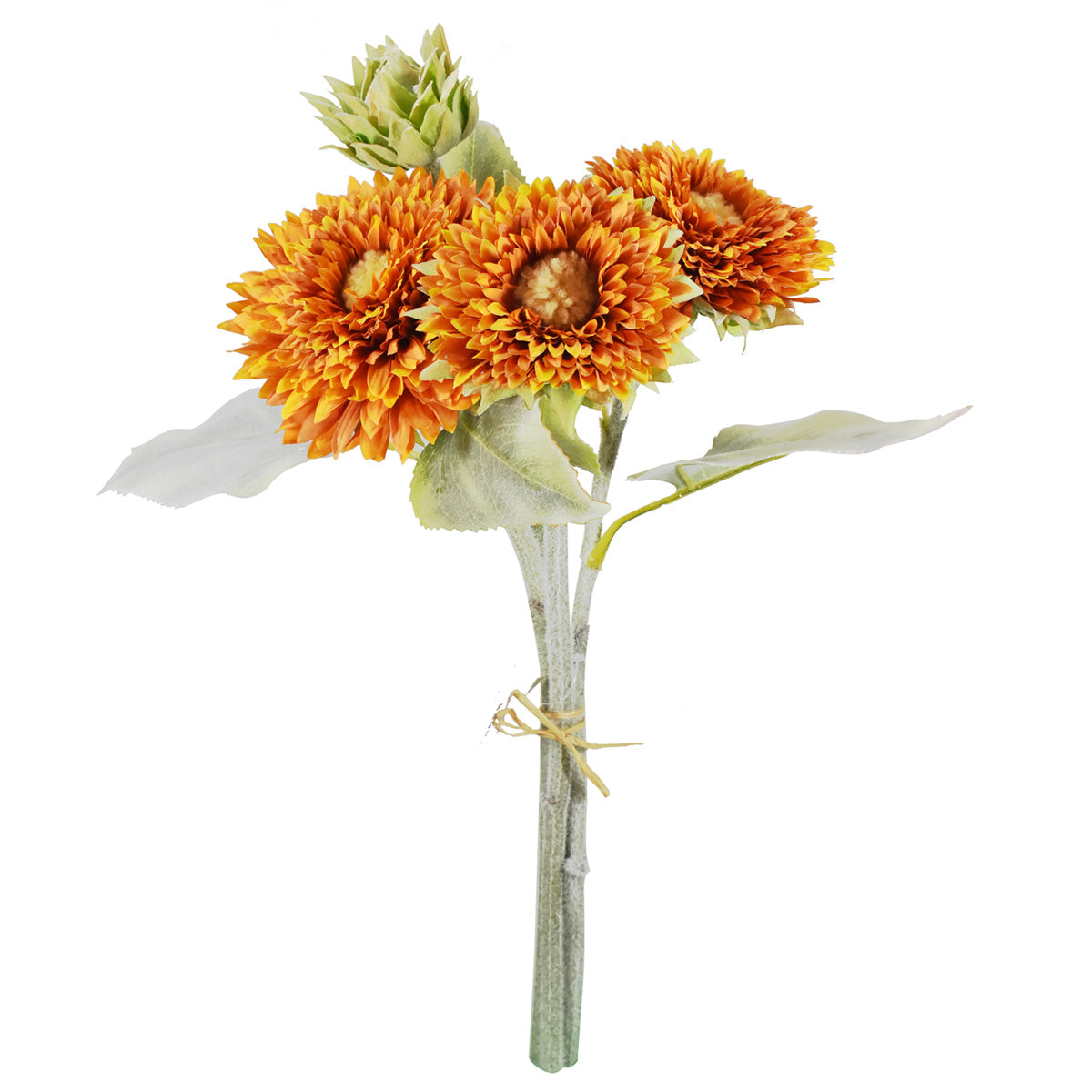 Bouquet Artificial Girasoles Naranja HY166025