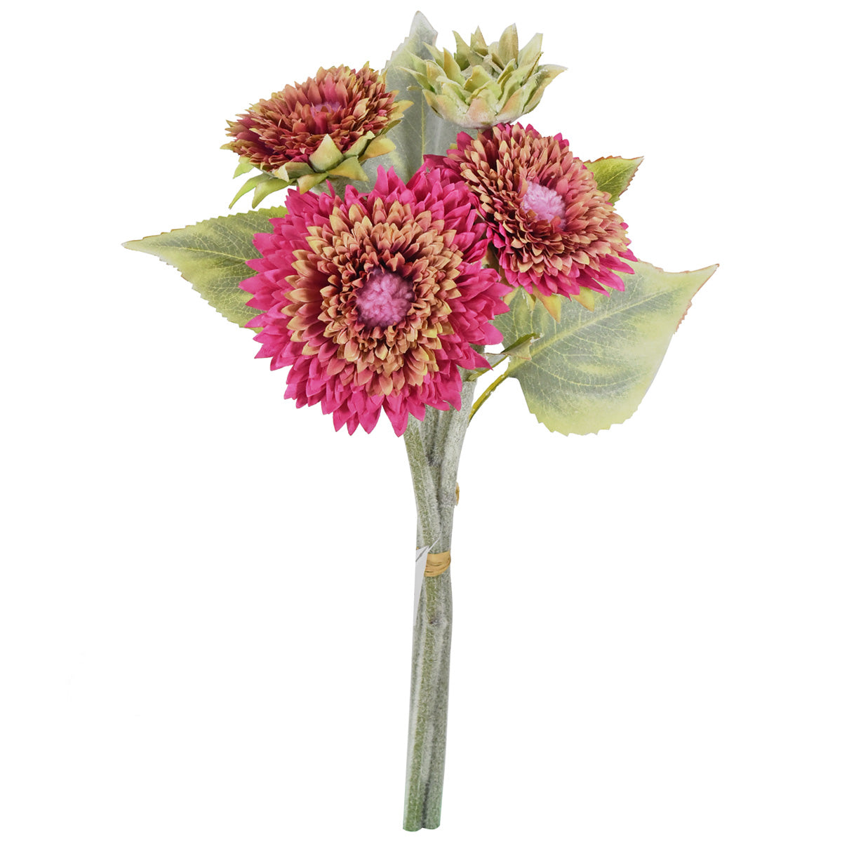 Bouquet Artificial Girasoles Fucsia HY166025