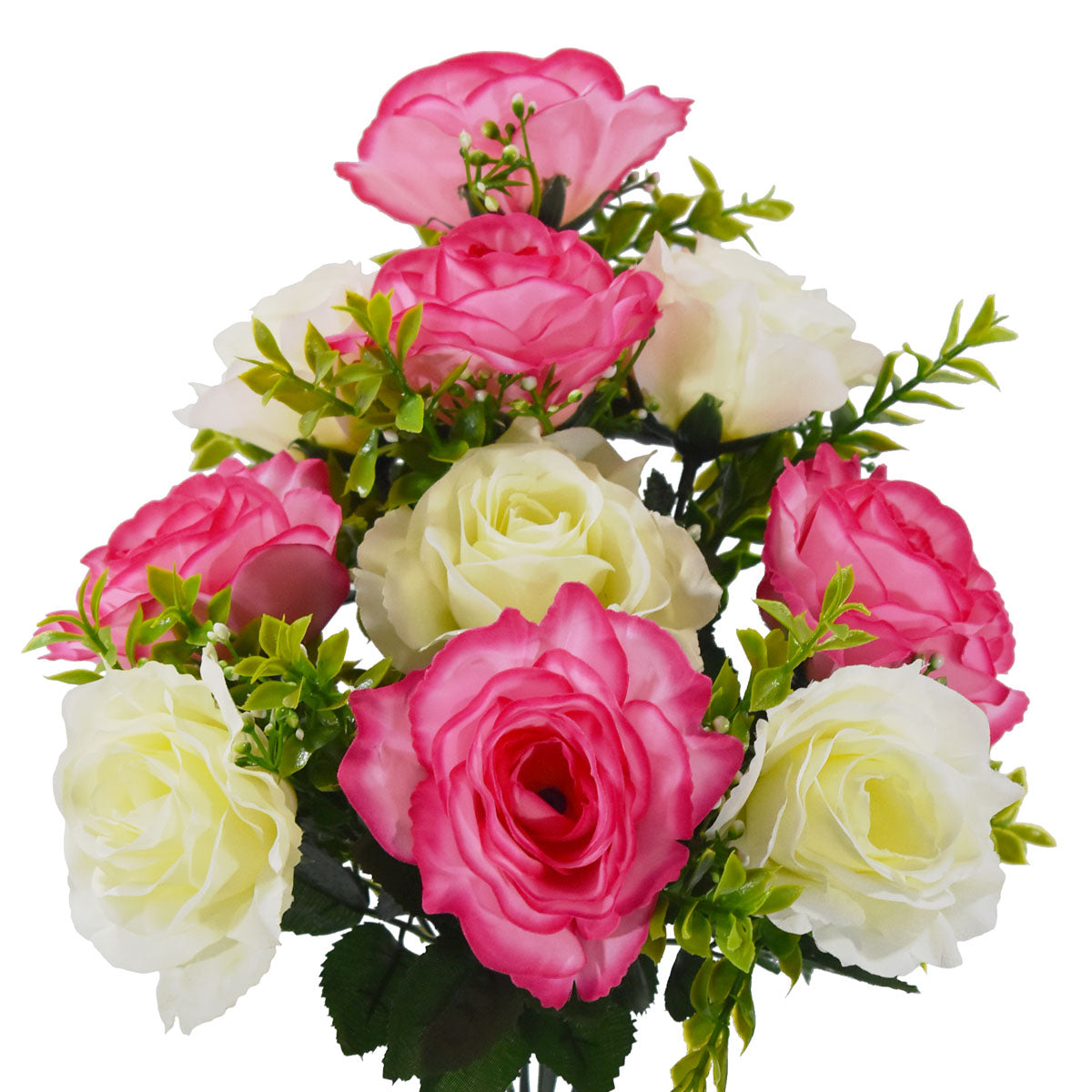BETYMAO Ramo de rosas de punto acabado con materiales de embalaje, paquete  de rosas artificiales, ramo de rosas sintéticas, ramo de rosas de