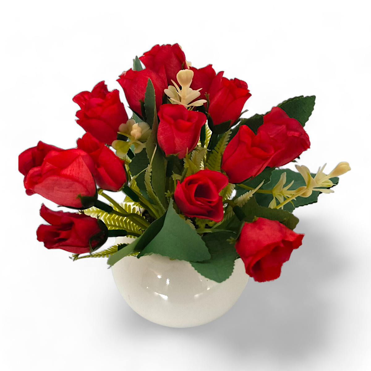 Arreglo Floral Rosas Mini Rojo