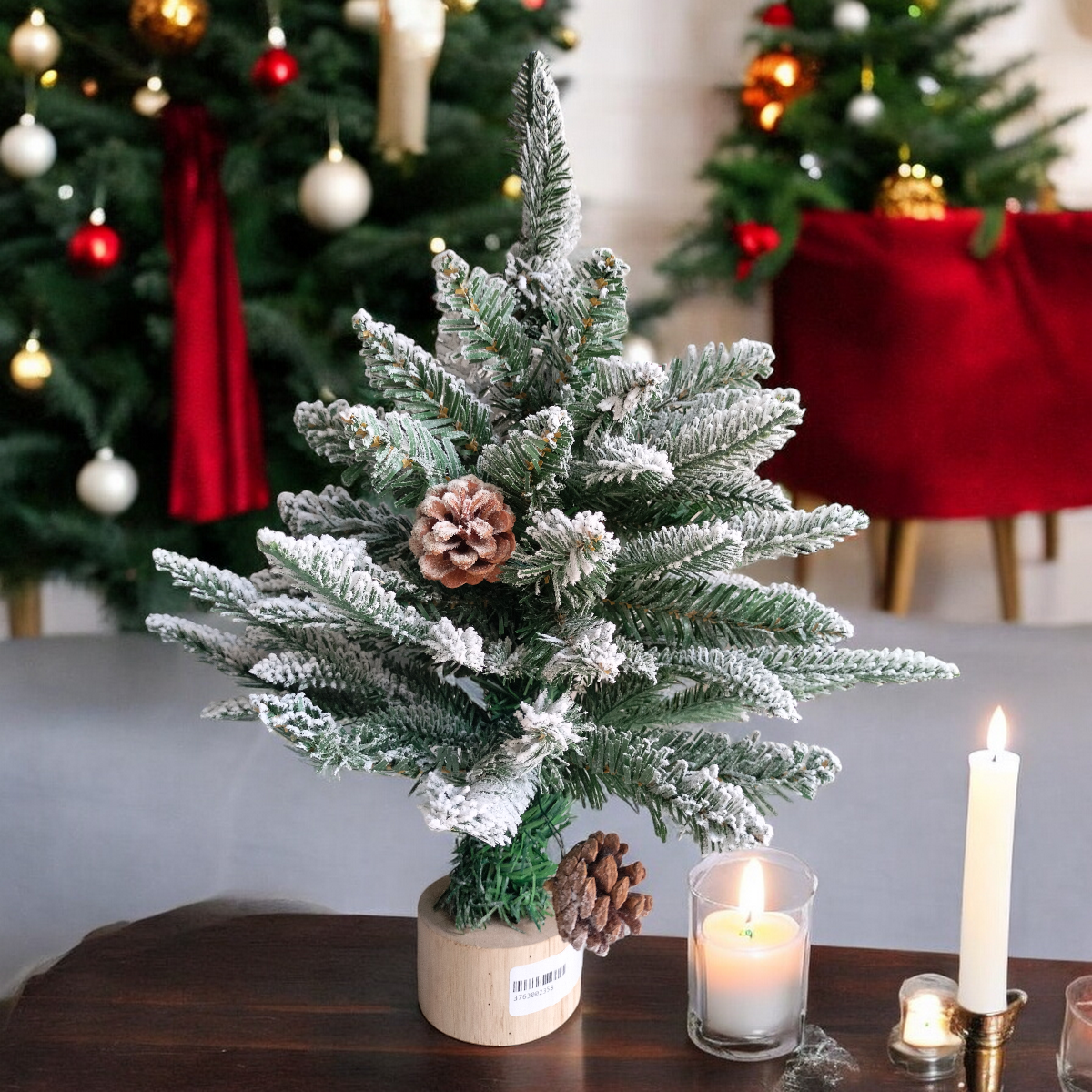 Árbol de Navidad Para escritorio Nevado NAV0151VD