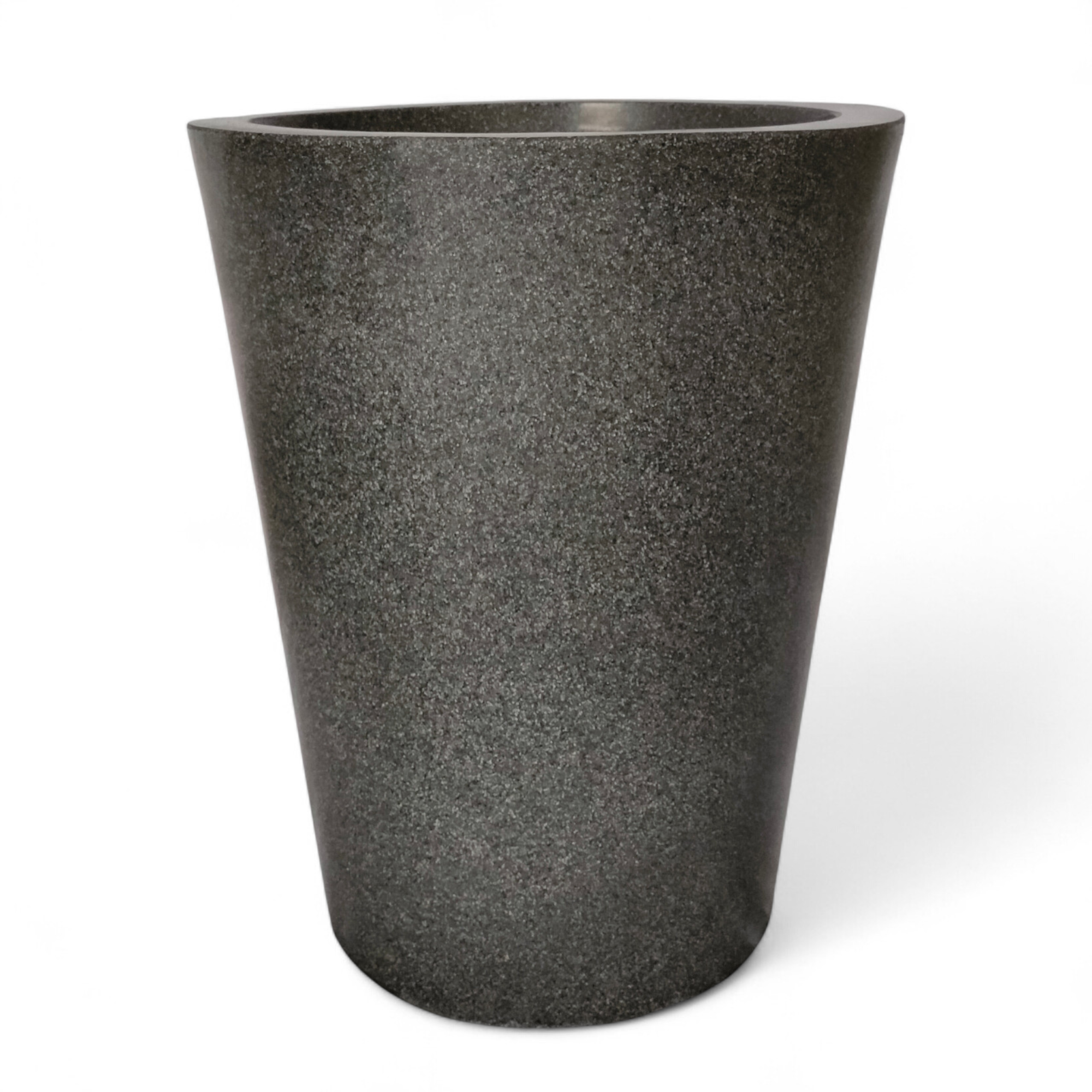Maceta Cónica Gris Granito Polietileno 40 cm AKCN40GG