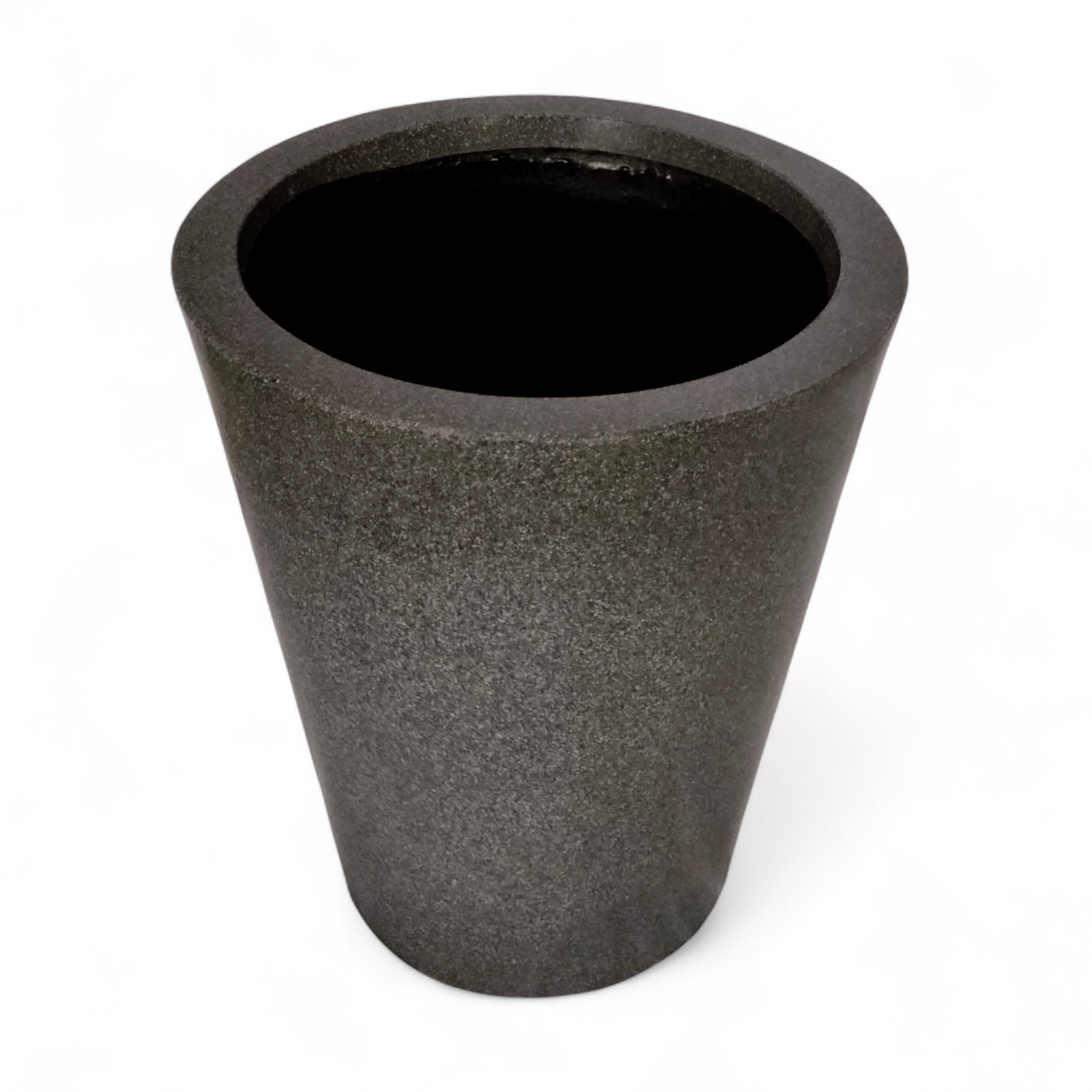 Maceta Cónica Gris Granito Polietileno 40 cm AKCN40GG