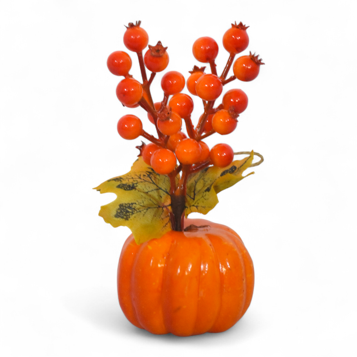 Calabaza Con Adorno Otoñal SZ5861385