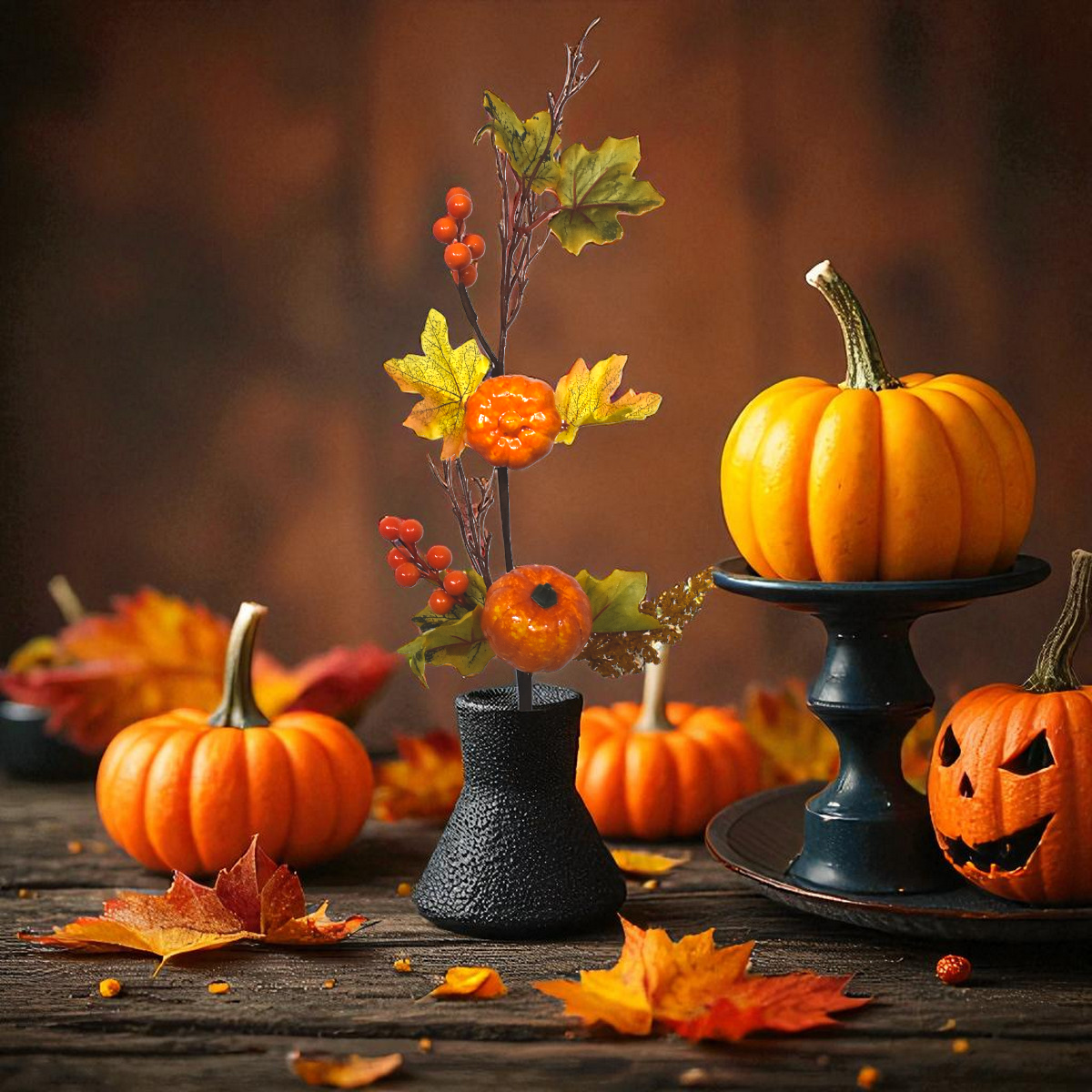 Vara Otoñal De Hojas y Calabazas SZ5861521