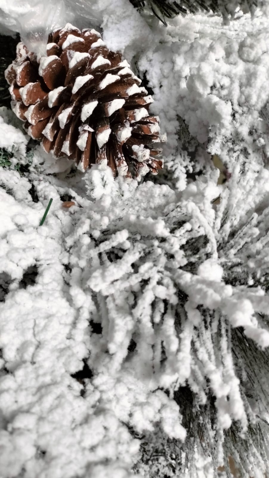Árbol de Navidad Nevado Artificial 2.10 Mts NAV0107BL210