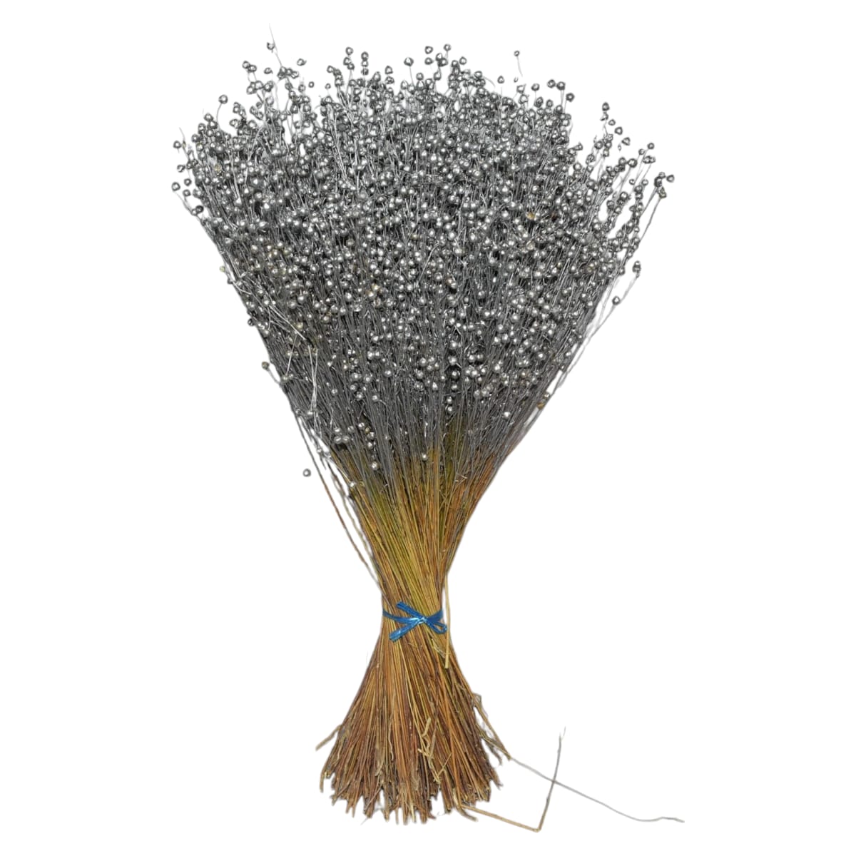 Ramo Lino Seco Plata Perlillas 50cm 320010PL