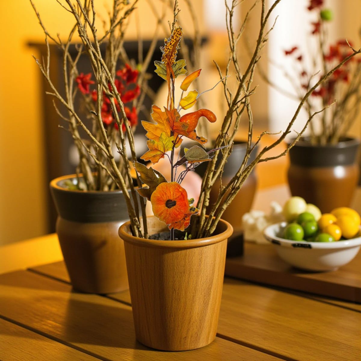 Vara Otoñal De Hojas y Calabazas FLL2656NJ