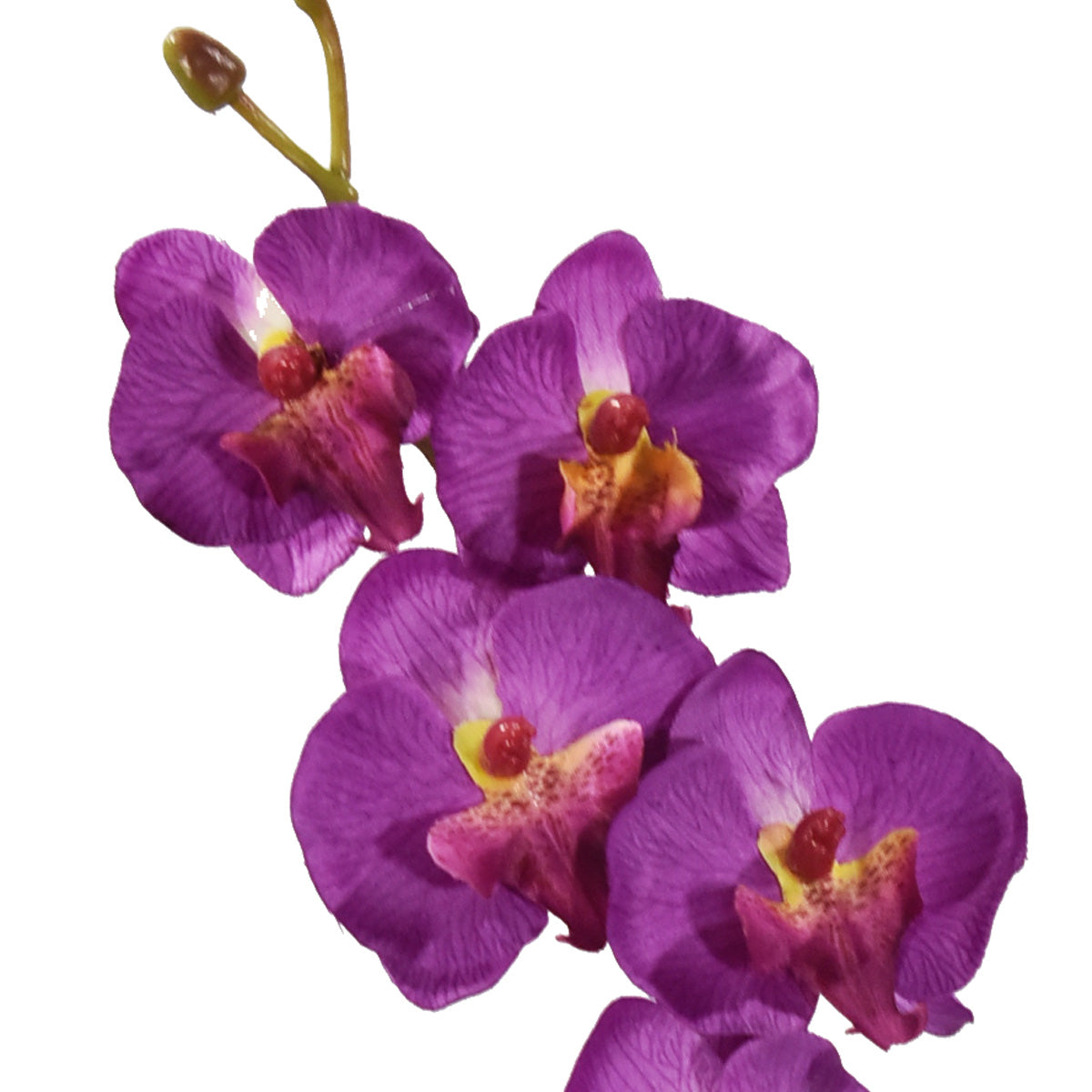 Mini Orquídea Doble Artificial Morado AEB440002