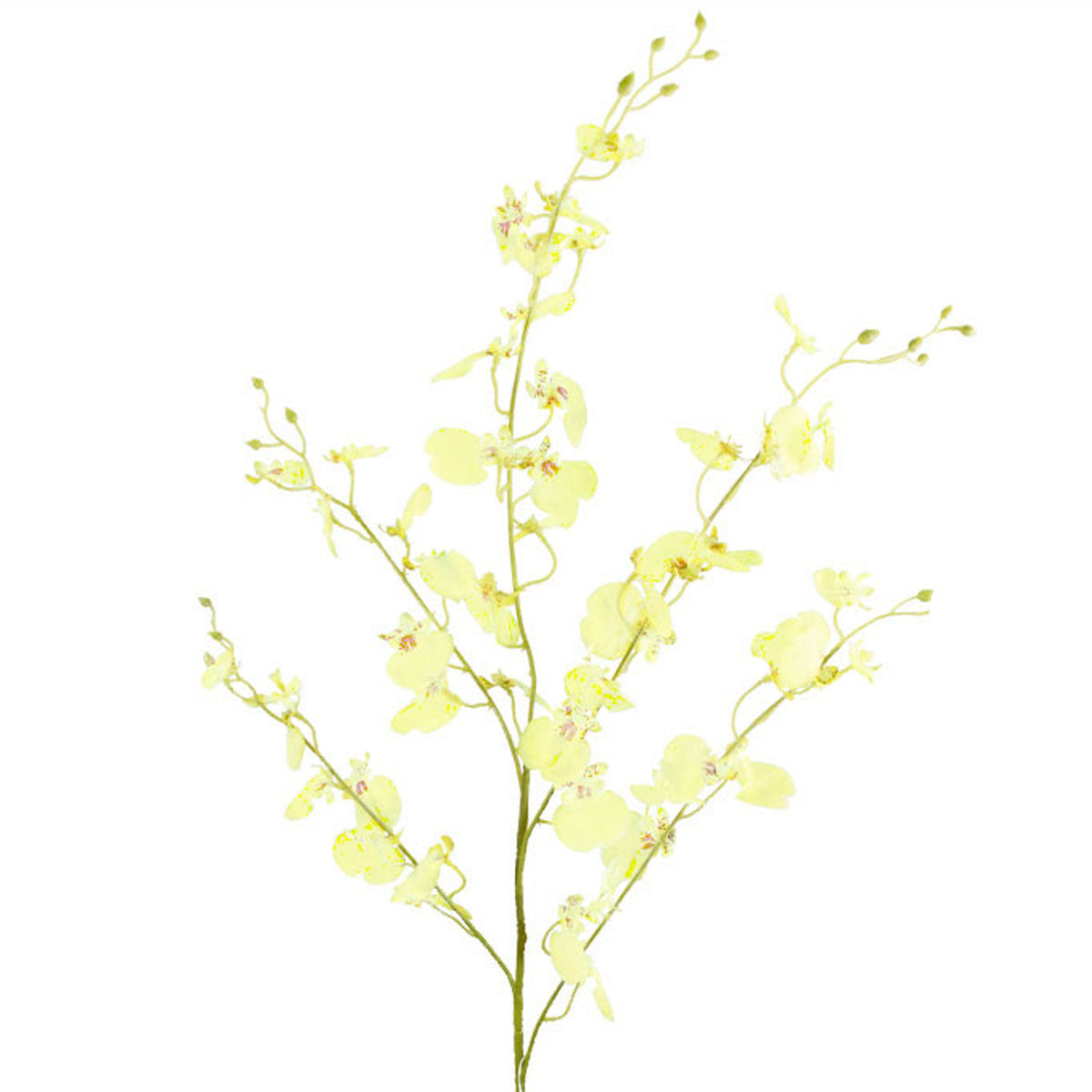 Vara de Orquídeas Bailarinas Artificial Blanco HY166023