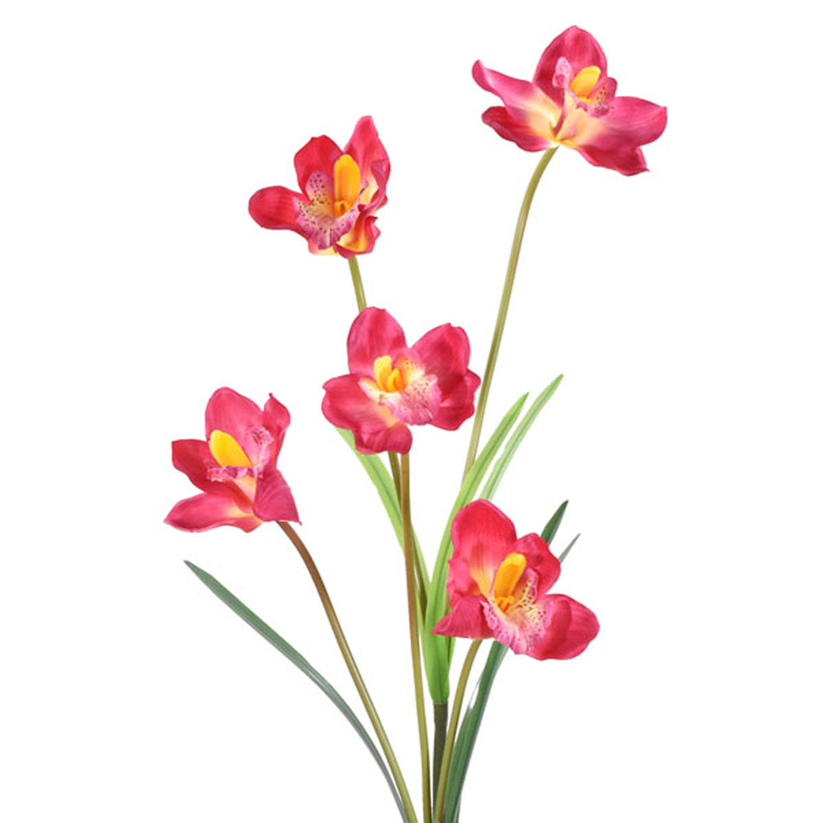Vara de Orquídea Cymbidium Artificial 050817