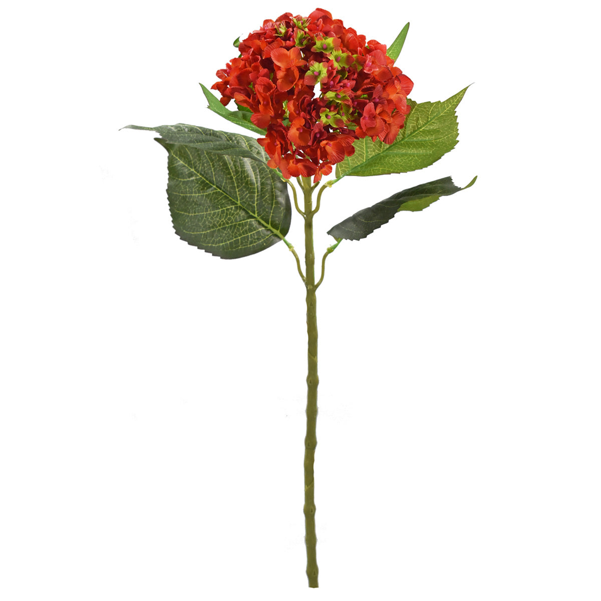 Vara de Hortensia Artificial Naranja H0150813